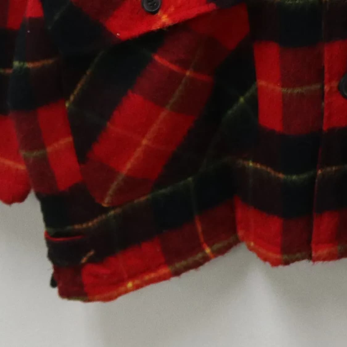 90'S DOFF HOUSE 체크 뽀글이 셔츠 자켓 63829 상품이미지6