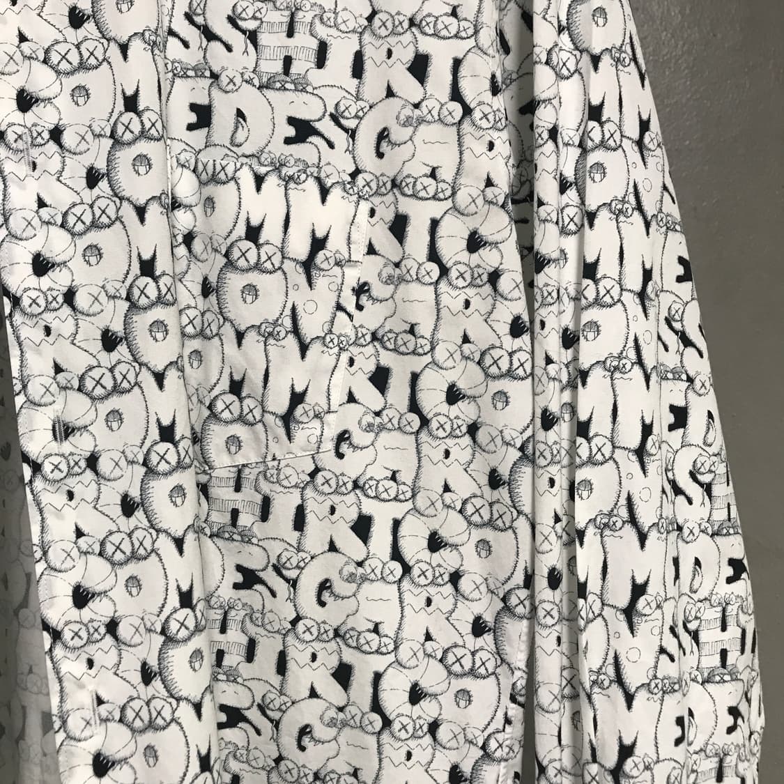 꼼데가르송 셔츠 패턴 셔츠 M 상품이미지4