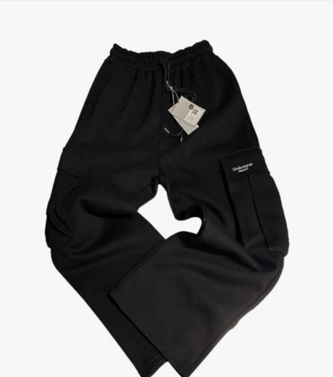 [2] 언더마이카 무.19 안티 Fxxking 로고 벌룬 스웻 팬츠 상품이미지1