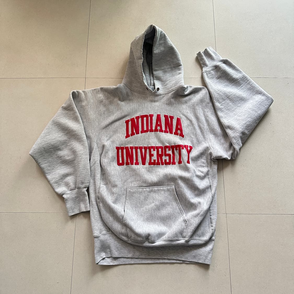 90s 챔피온 리버스위브 후드티 XXL 인디애나 대학교 미국생산  상품이미지1