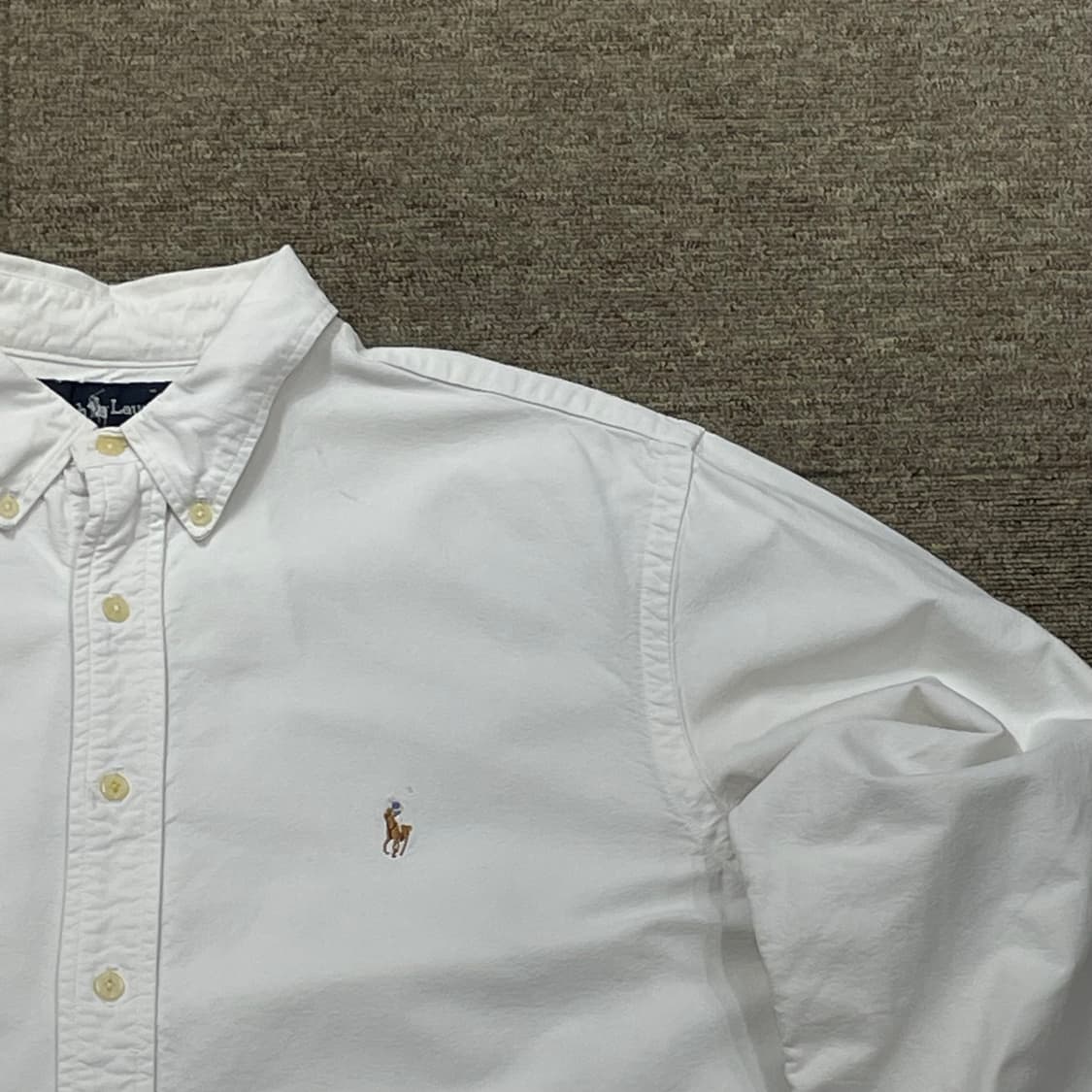 (XL) POLO 폴로 랄프로렌 화이트 셔츠 상품이미지3