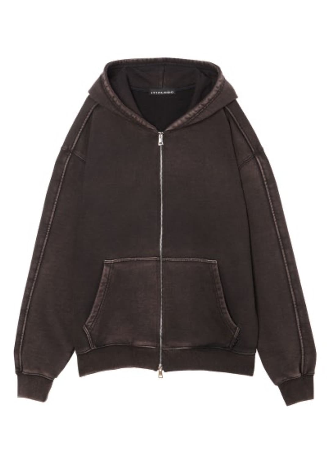 lcdc 후드집업 브라운 상품이미지1