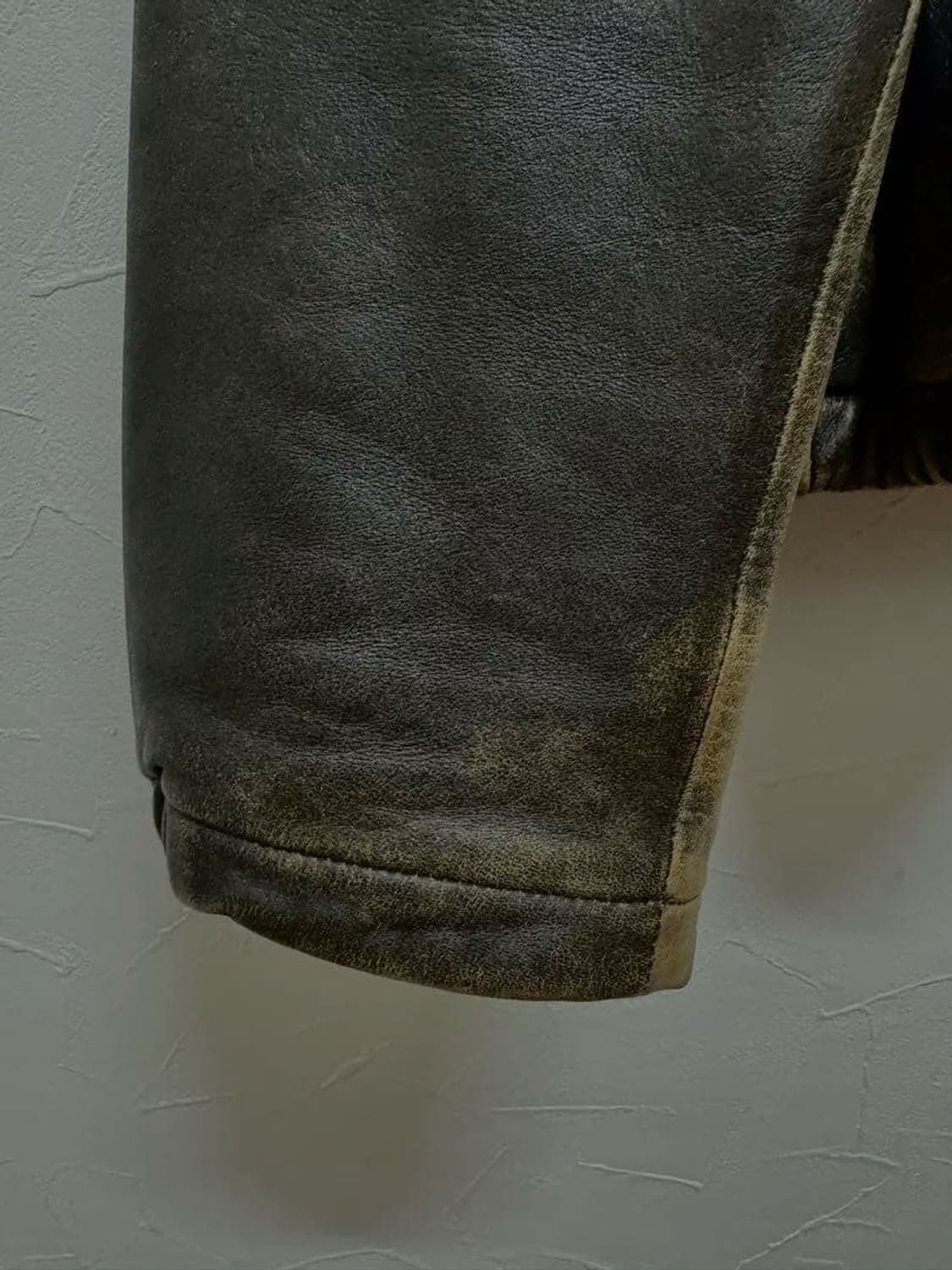 24ss leather zip blouson 상품이미지6