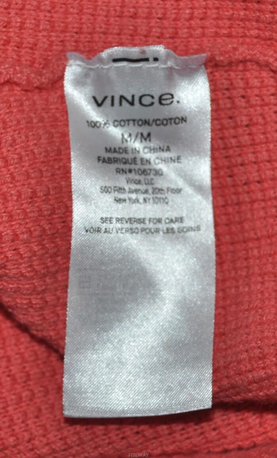 빈스(VINCE)/여성루즈핏긴팔티셔츠(사이즈66~66반) 상품이미지8