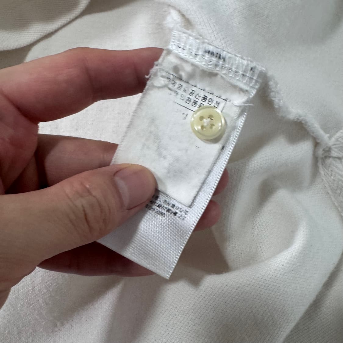 신형 폴로 랄프로렌 빅포니 화이트 반팔카라티 상품이미지6