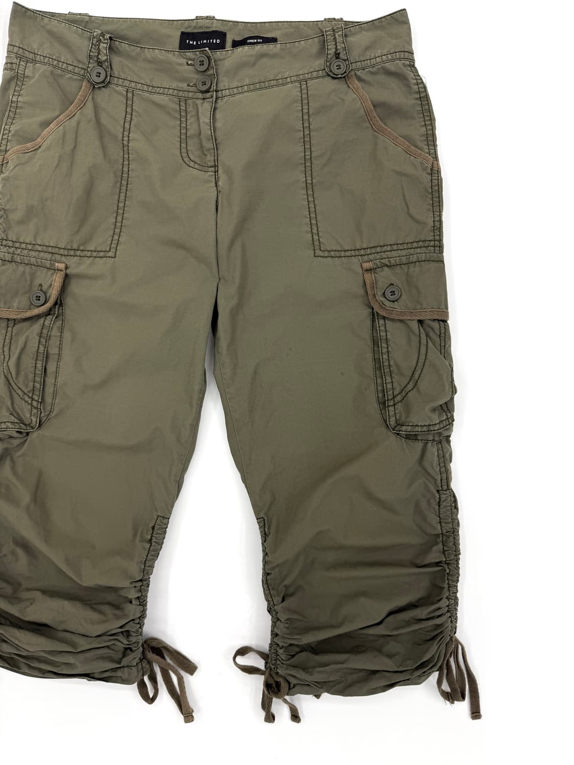 빈티지 00‘s 카고 셔링 카프리 팬츠 상품이미지3