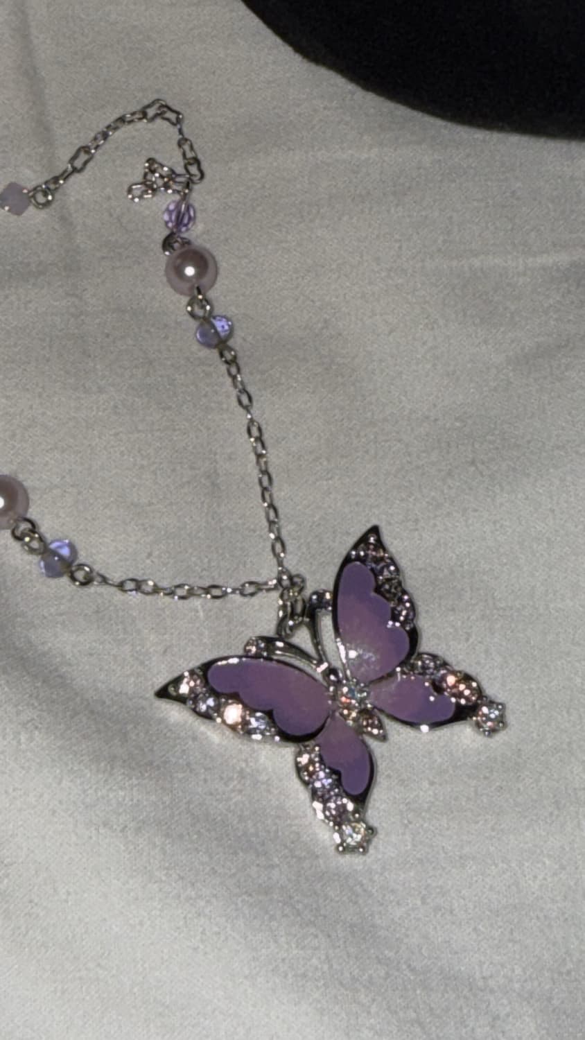 안나수이 보라 나비 목걸이 상품이미지2