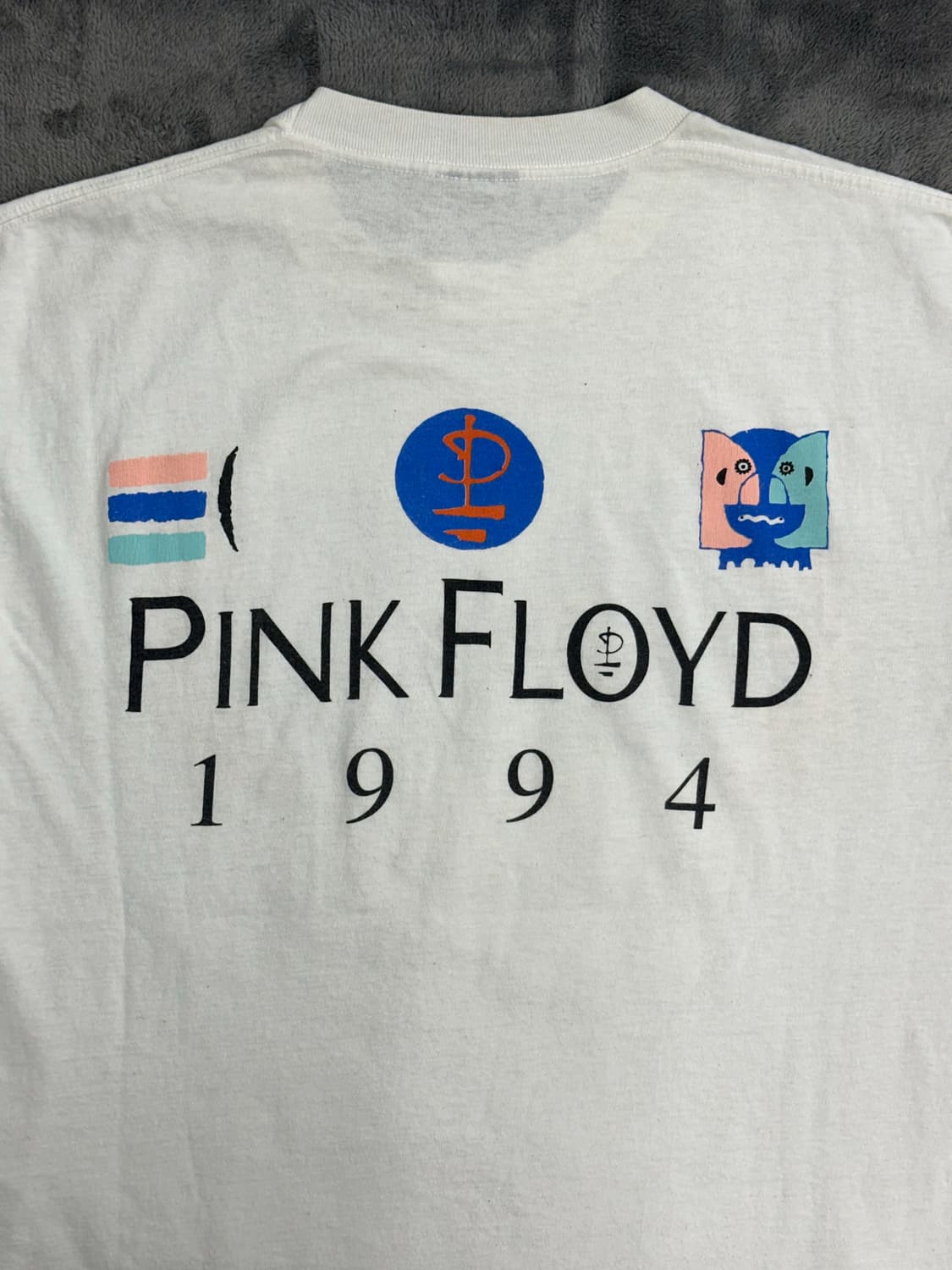 1994‘ 핑크플로이드 디비젼벨 투어 티셔츠 L 상품이미지4