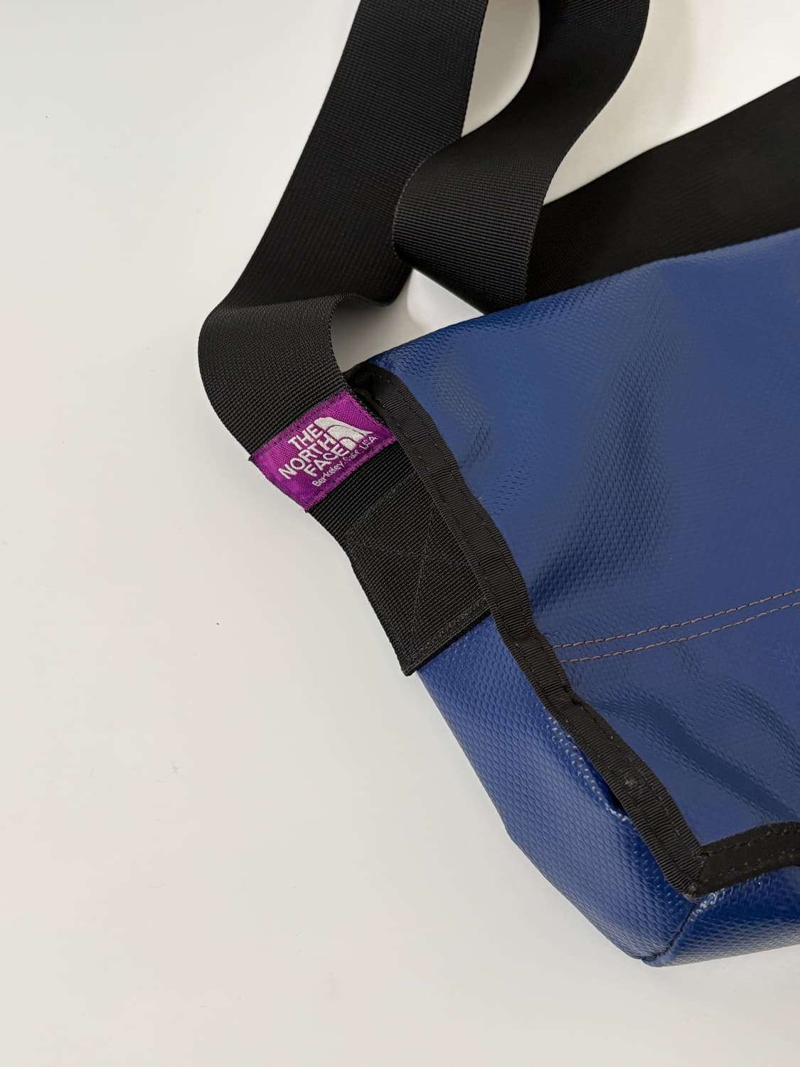 tarpaulin shoulder bag (blue) 상품이미지4