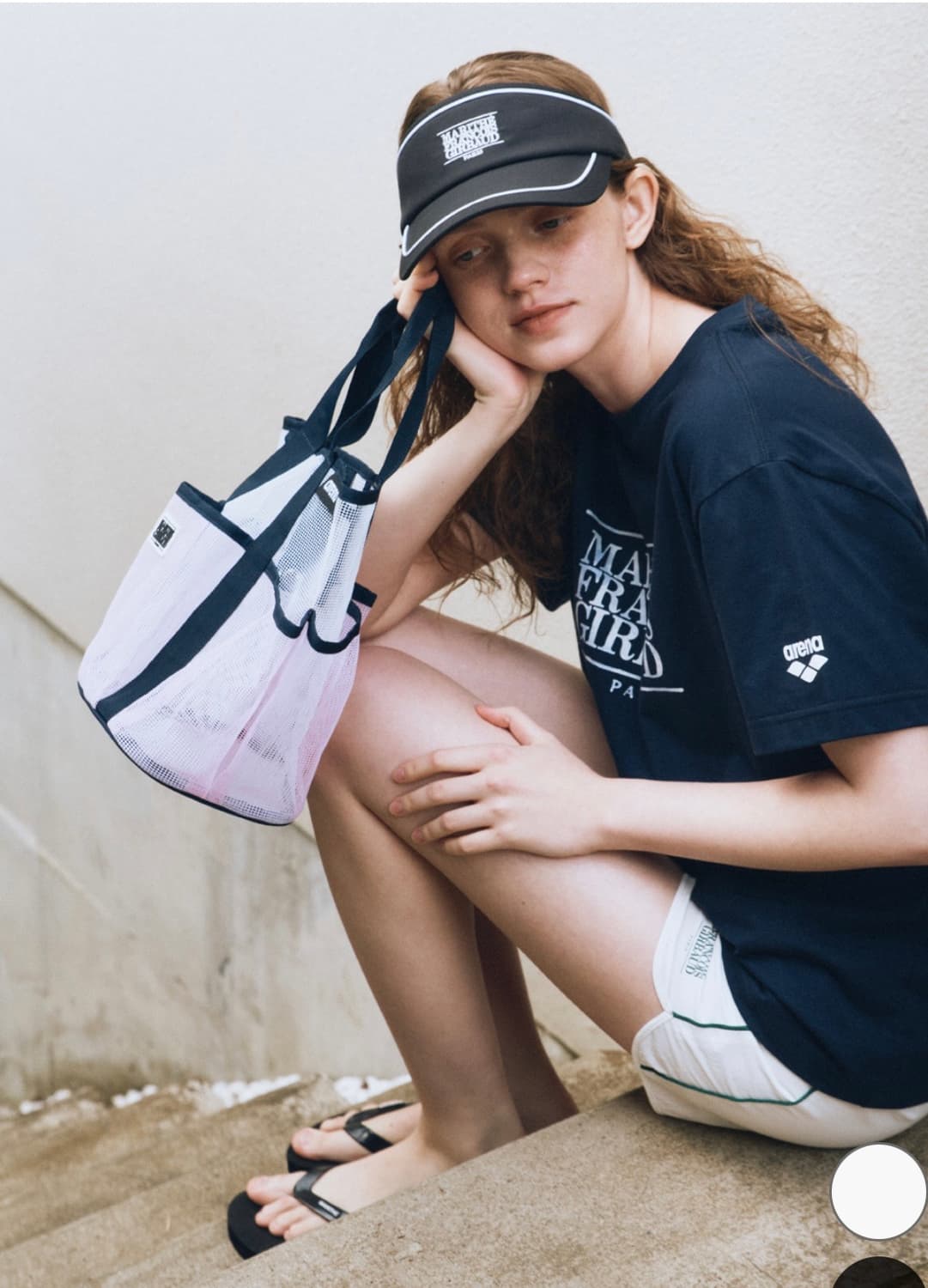 마리떼 프랑소와 저버 아레나 콜라보 메쉬 백 상품이미지2