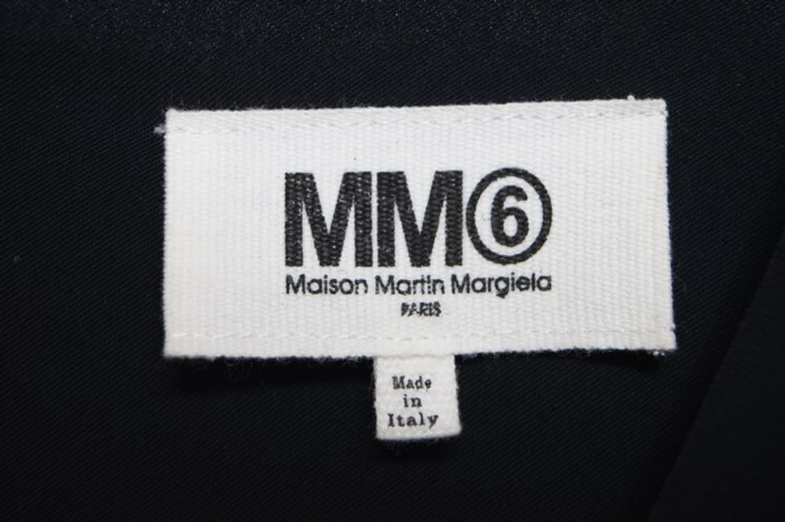 MM6 메종 마르지엘라 블랙 드레이프 원피스 상품이미지9