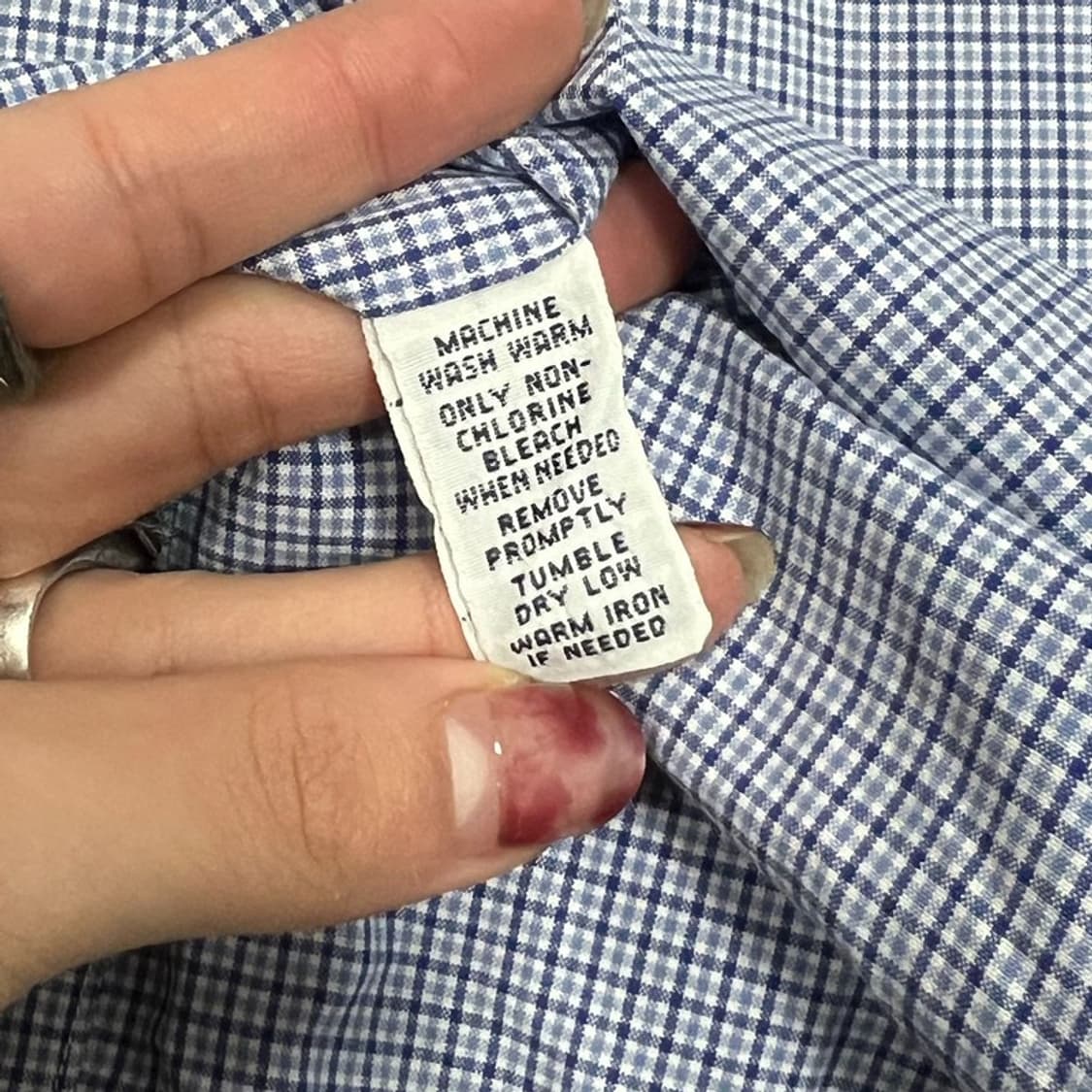 폴로 랄프로렌 원포켓 체크 셔츠 v0776 상품이미지7