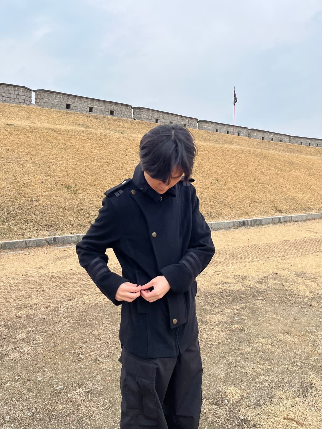 송지오 옴므 나폴레옹 피코트 상품이미지1