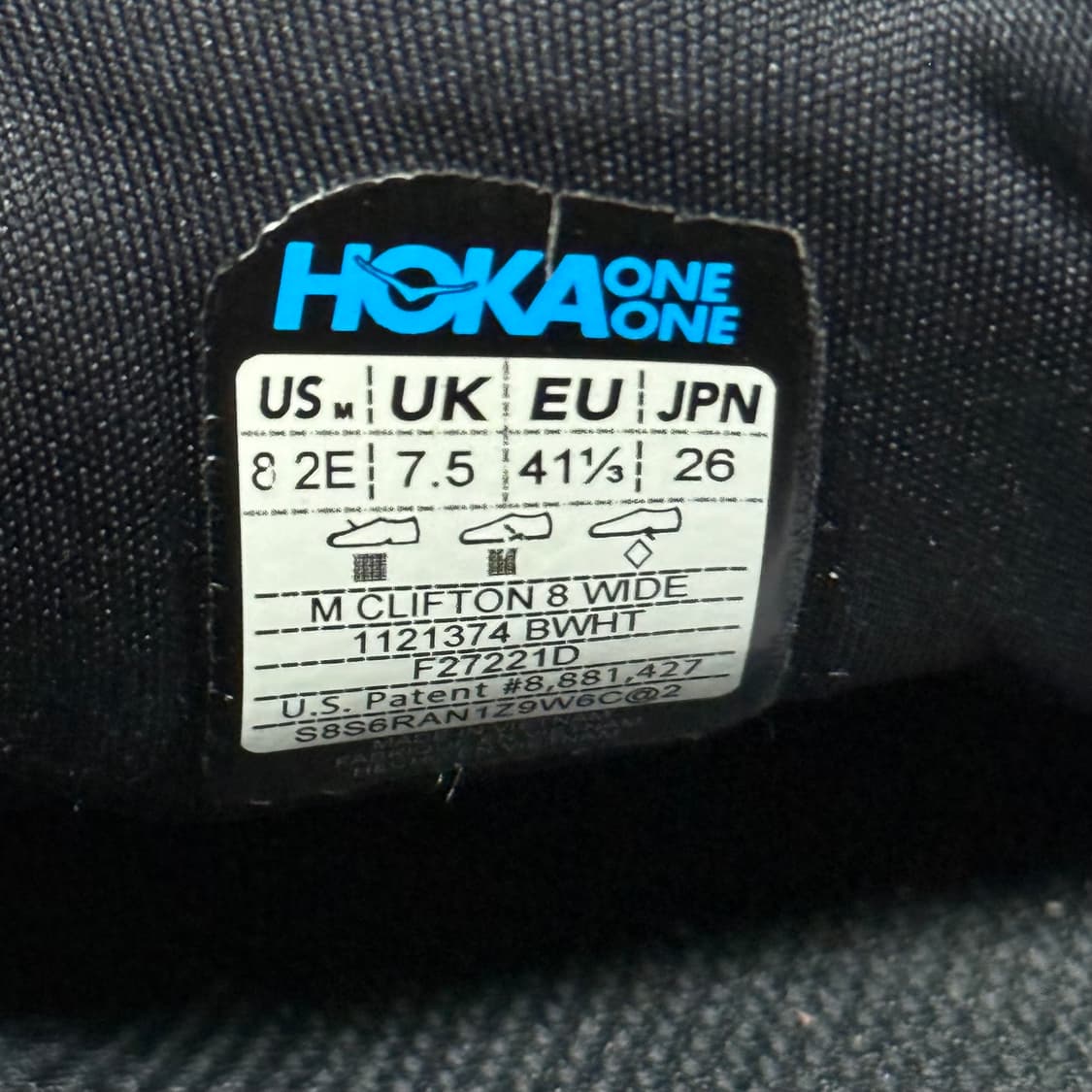 [정가 24만원] 호카 클리프톤 8 와이드 260 상품이미지6