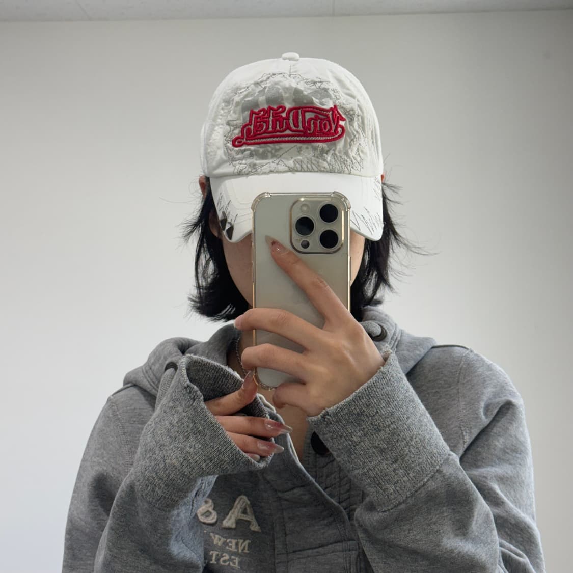 VonDutch 본더치 레드로고 화이트 볼캡 상품이미지2