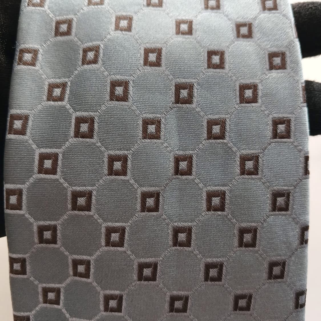 앤드류스타이 실크 스카이블루 자카드 넥타이 9.6cm A등급 A18698 상품이미지6