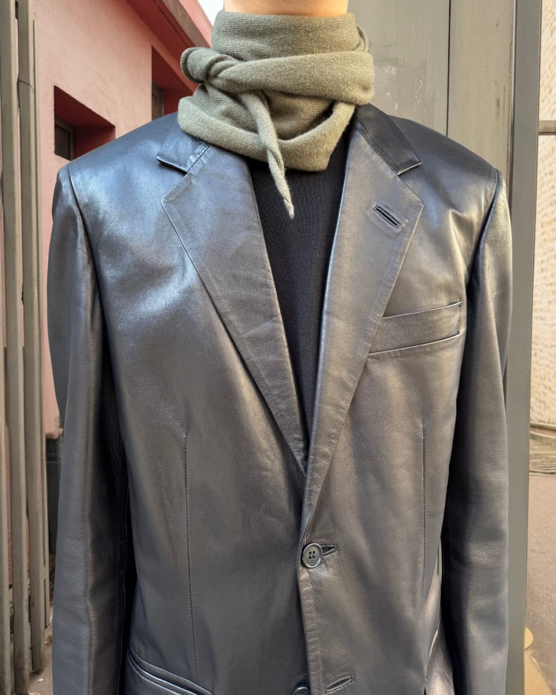 Helmut Lang leather jacket 상품이미지1
