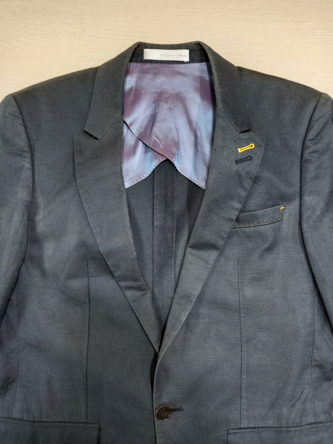 M95 SOLID HOMME 린넨50% 봄가을 블레이저 M-964 상품이미지3