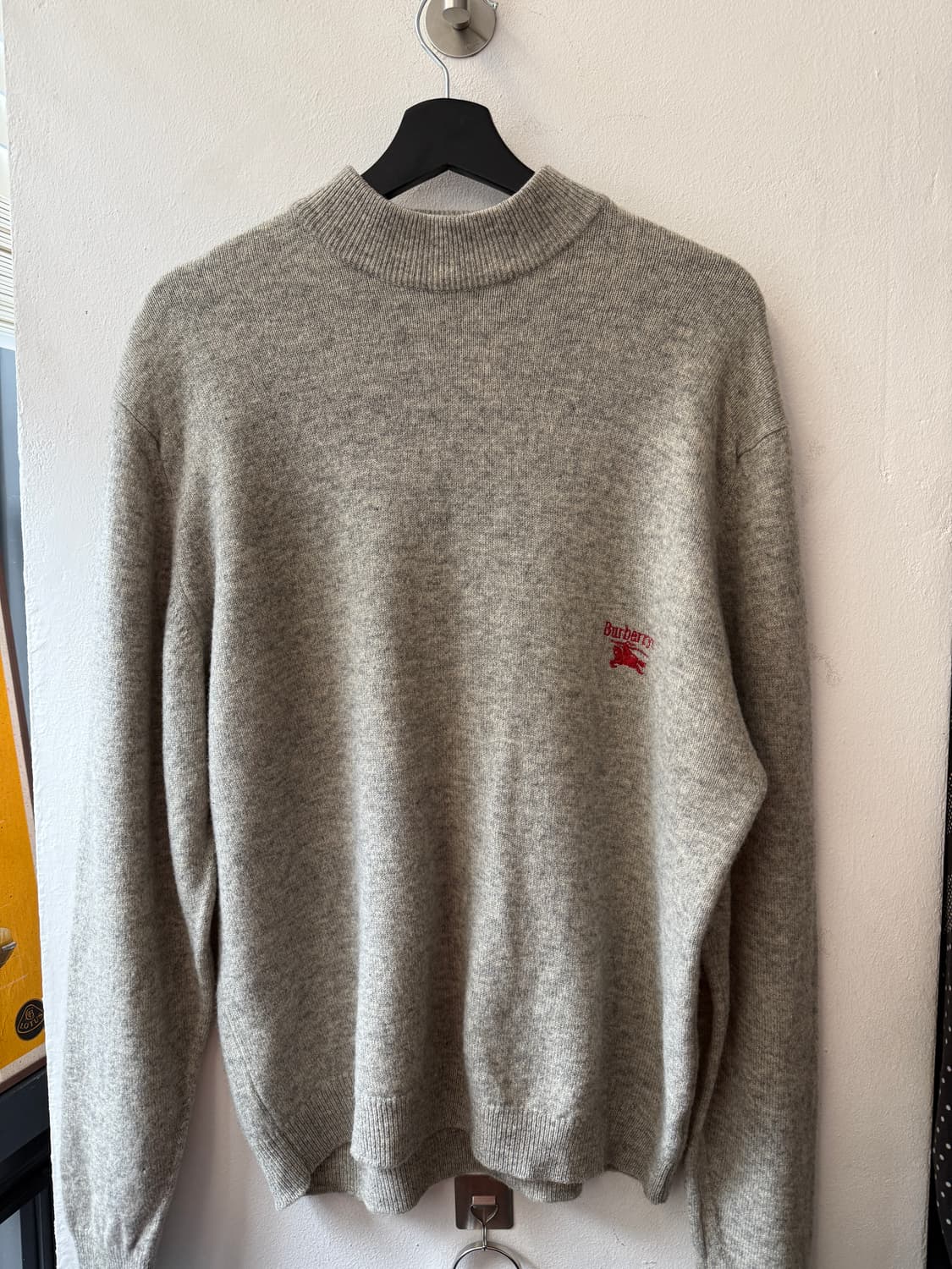 90s 올드 Burberrys 램스울 니트 상품이미지1