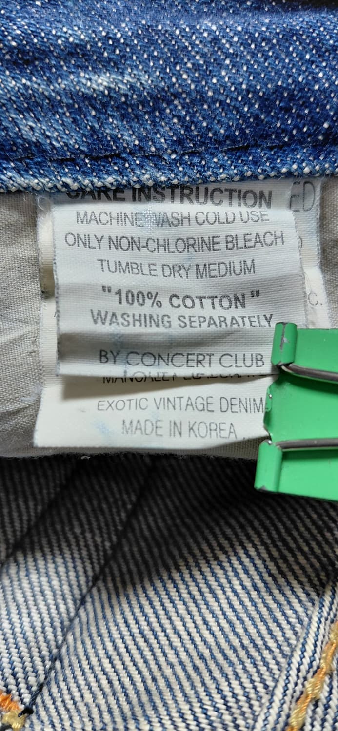 일본 Lolita 빈티지 청바지 28 상품이미지10