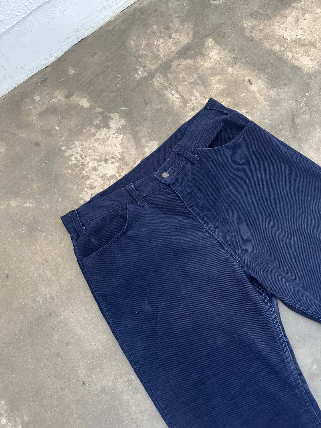 70s(USA) Levi's 퍼플컬러 코듀로이 646 벨바텀  상품이미지4