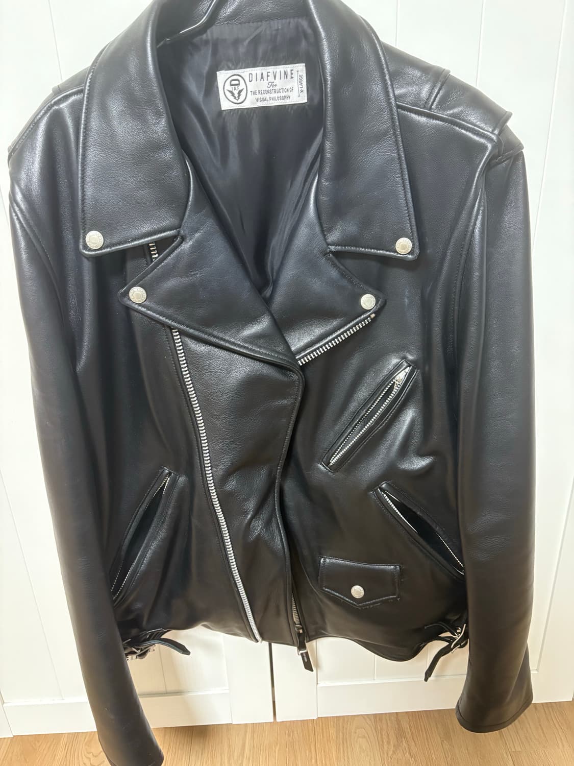 DV. LOT578 REO.3 (LAMBSKIN) 더블라이더 자켓 상품이미지3