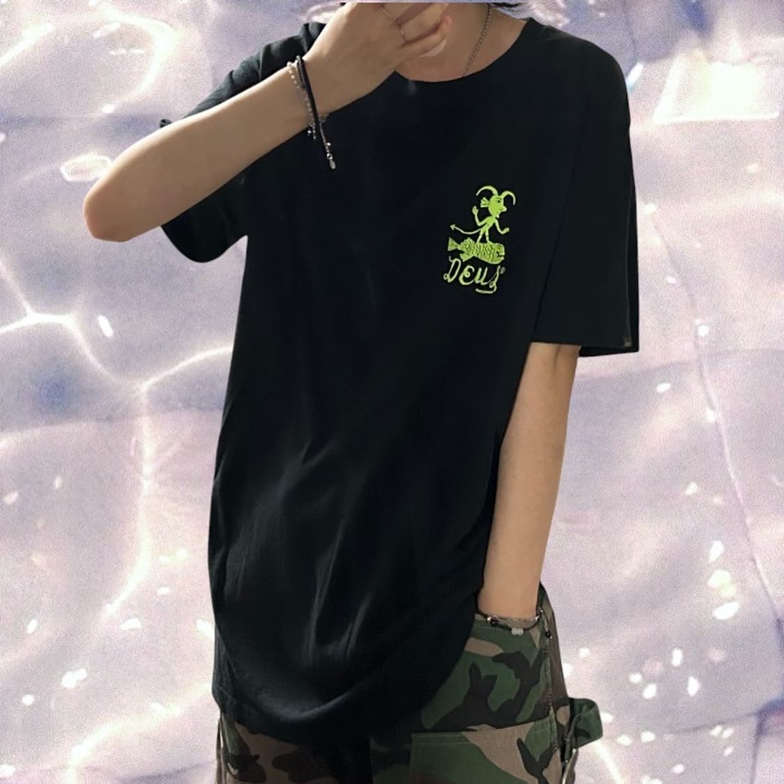 데우스 엑스 마키나 반팔 티셔츠 블랙 XL  상품이미지4