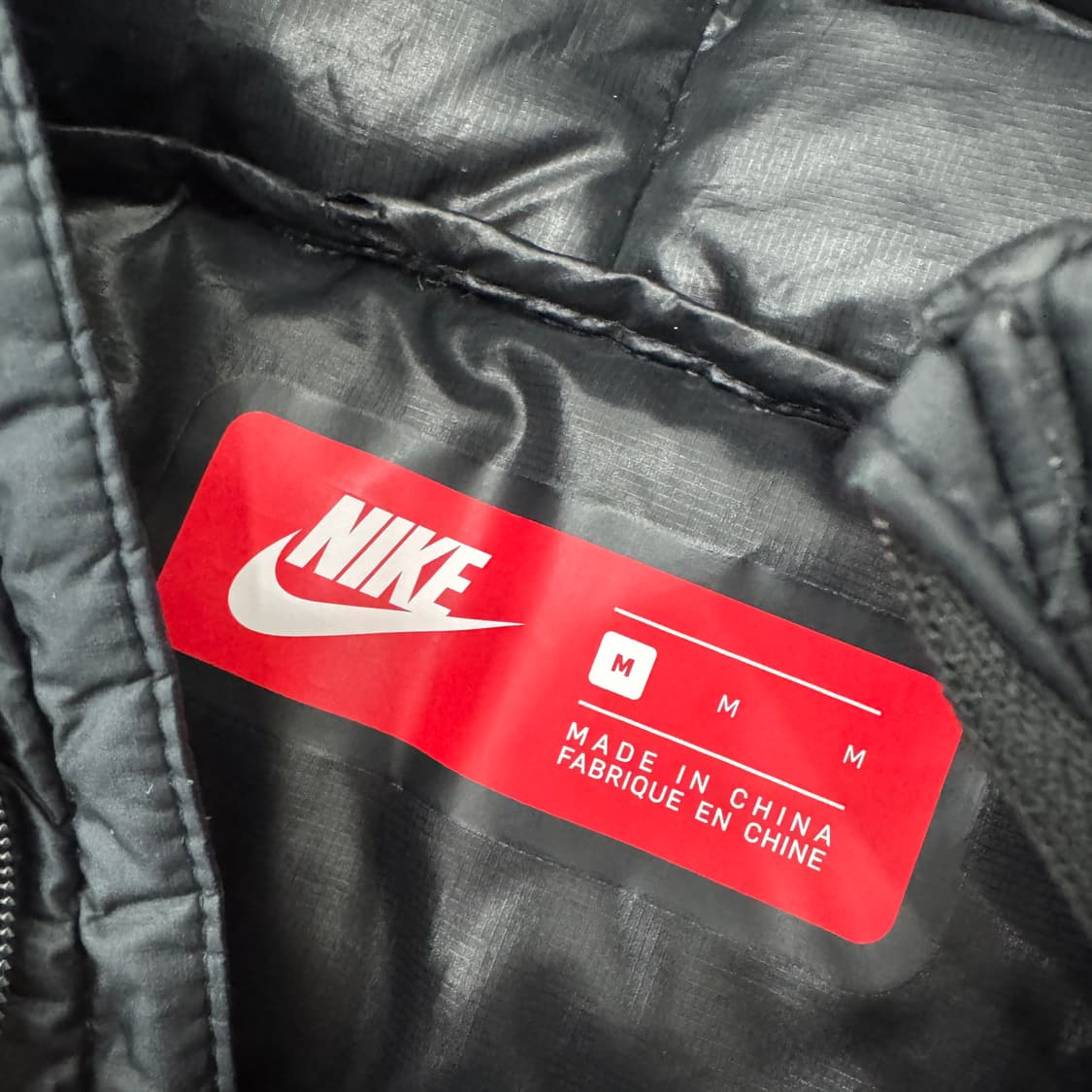 M(95~100) 나이키 NSW 블랙 다운필 경량 패딩 자켓  상품이미지6