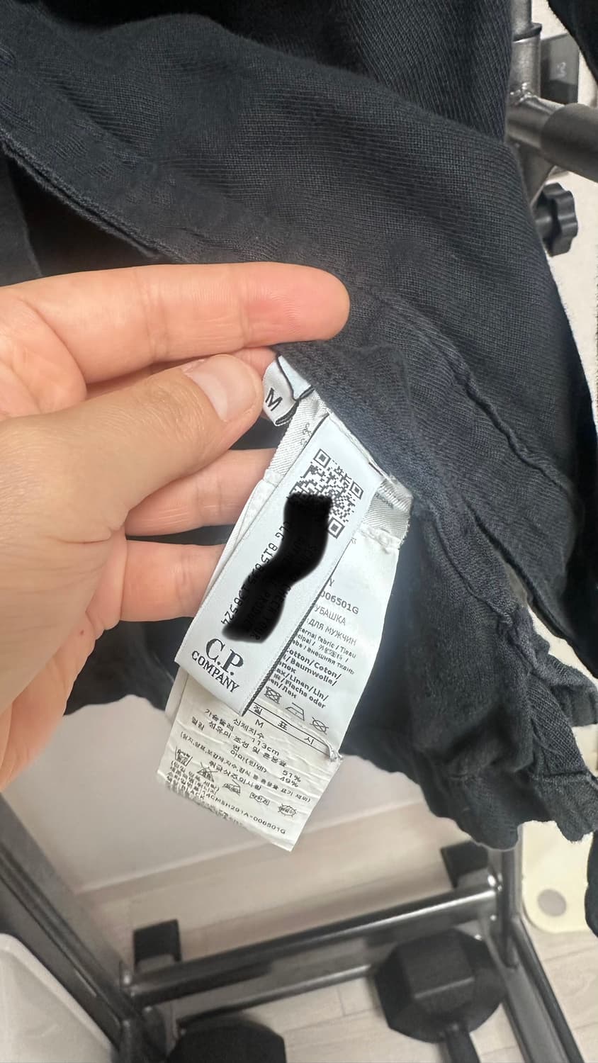 CP컴퍼니 정품 린넨 포켓 오버 셔츠 판매합니다 상품이미지6