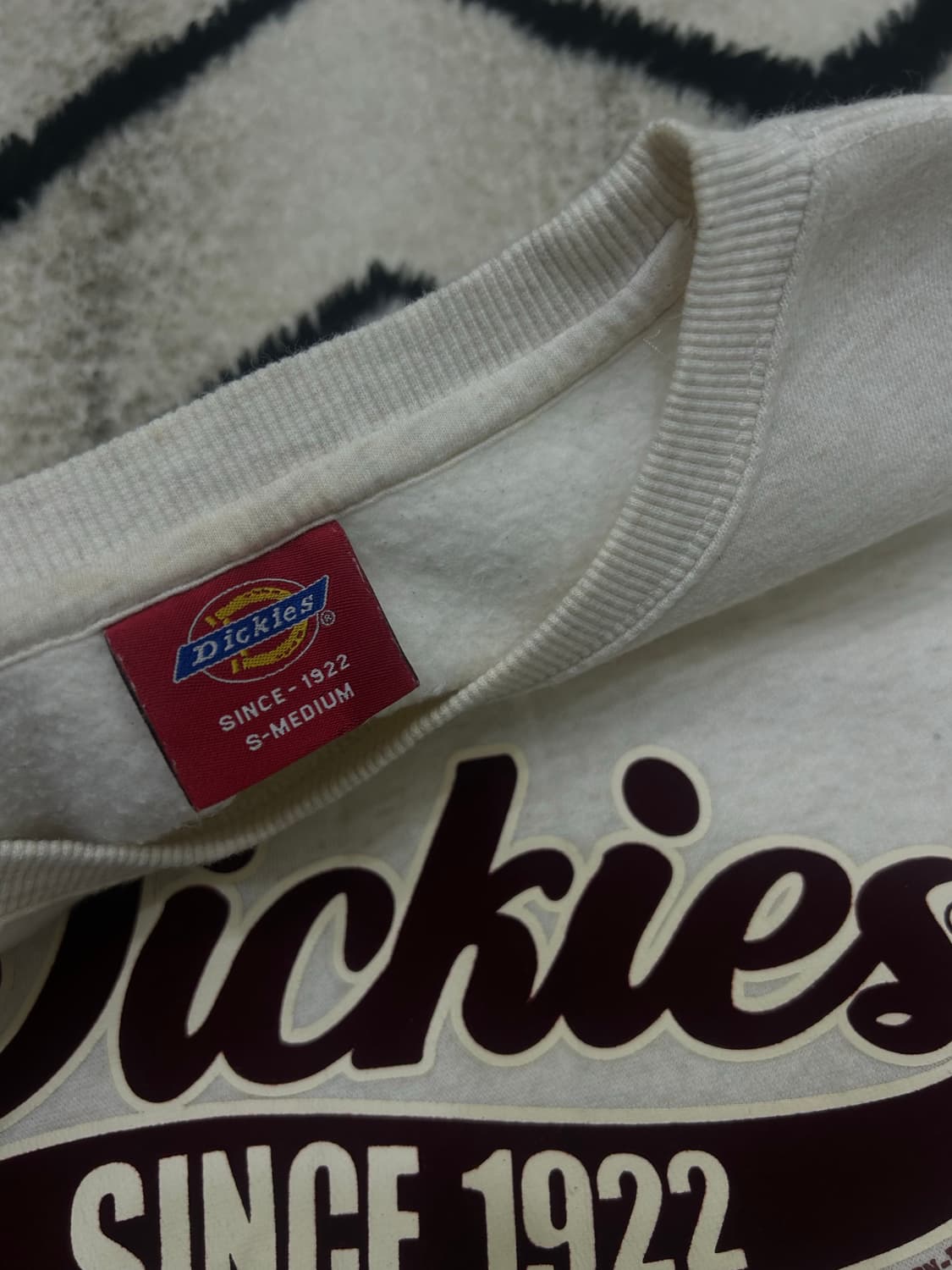 [SM]디키즈 로고 맨투맨/기모/멜란지오트밀 상품이미지5