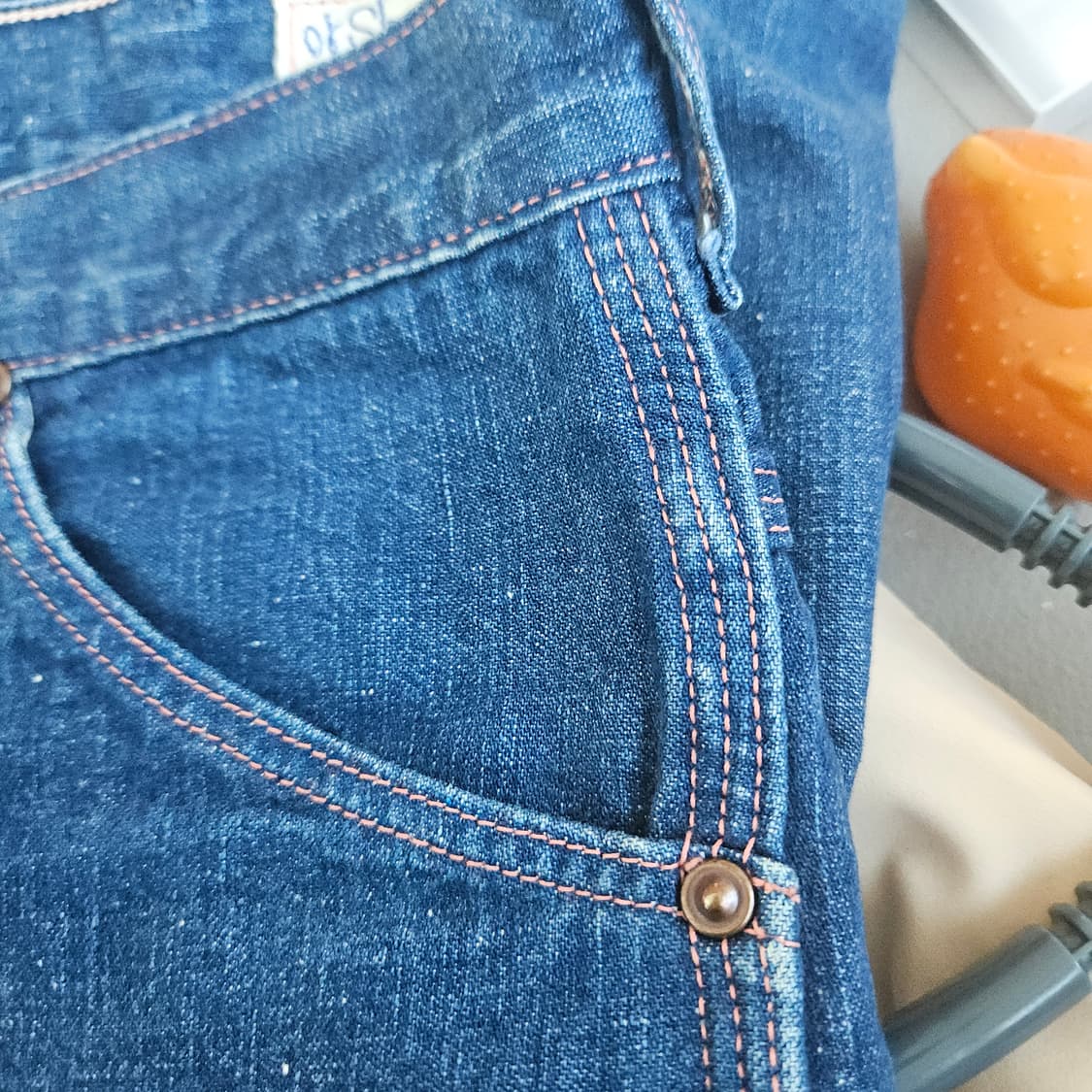 (무료배송) 오어슬로우 데님 페인터 / 2사이즈 상품이미지5