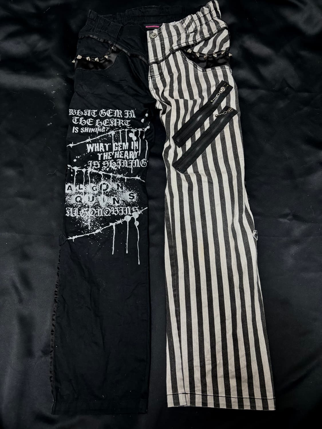 [ALGONQUINS] 00’s Rare Stipe&Punk Print  상품이미지1