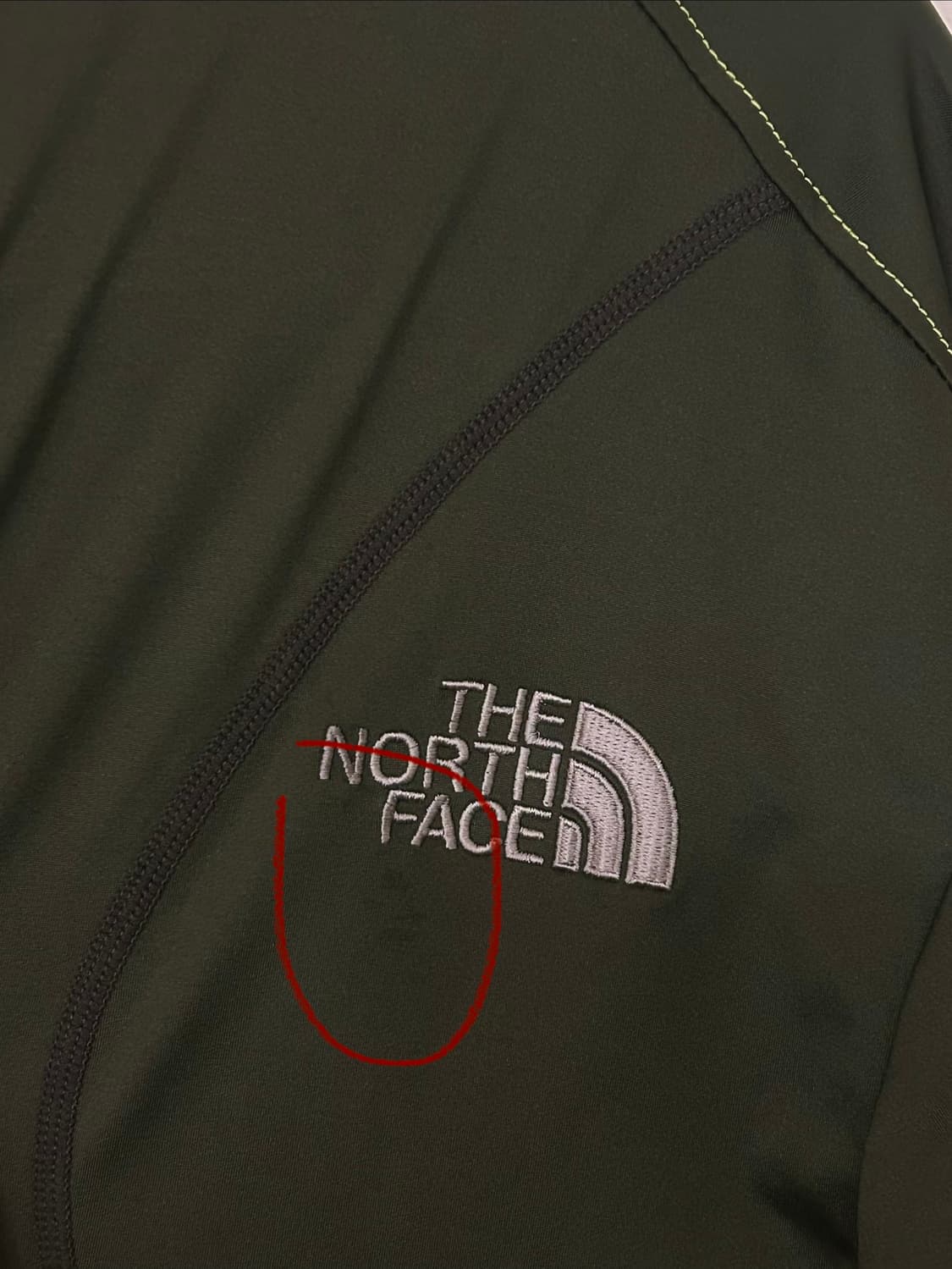 노스페이스 반집업 올리브 XL (105) 상품이미지7
