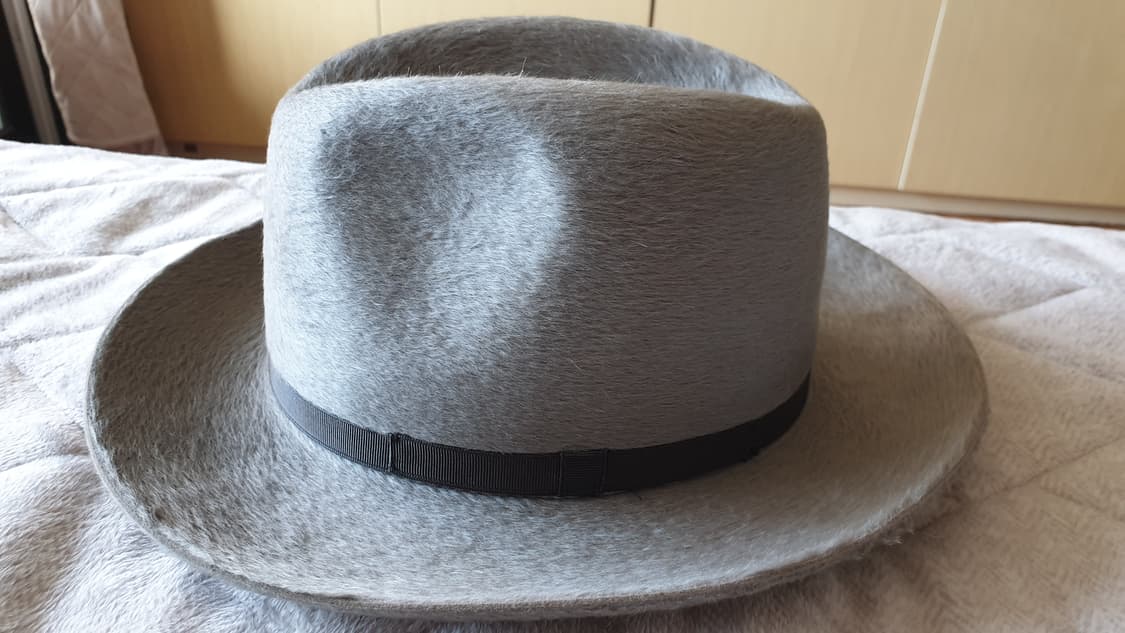 Guerra 1855 그레이 페도라 59 Large 상품이미지3