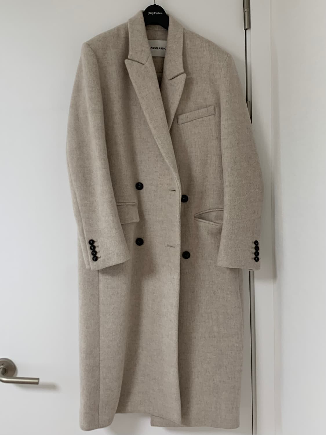 Low Classic 로우클래식 22fw 더블롱코트 s 사이즈 상품이미지2