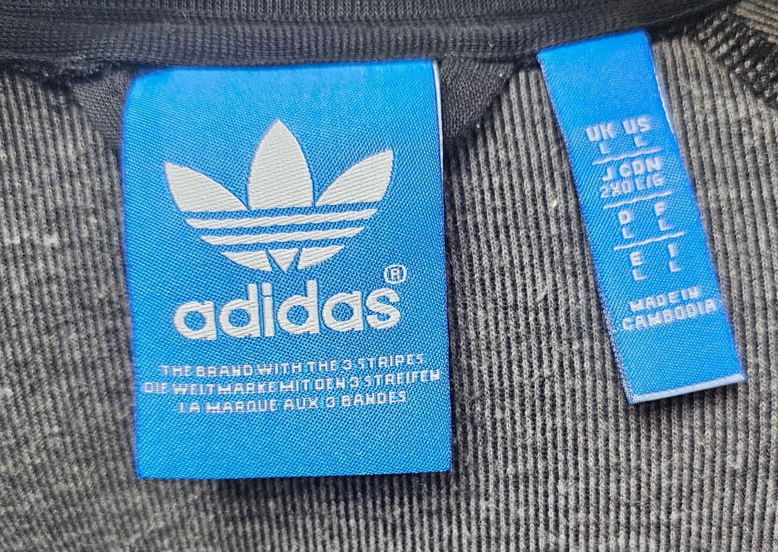 (105)XL ☆초대장급☆ 아디다스 오리지널 슈퍼스타 [검흰] 트랙탑져지 상품이미지2