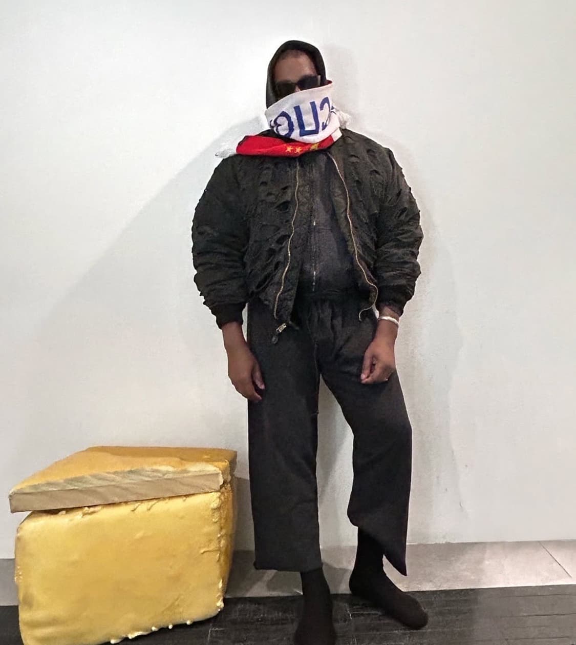 [1] 알렉산더 디제노바 오일워싱 디스 봄버 자켓 상품이미지6