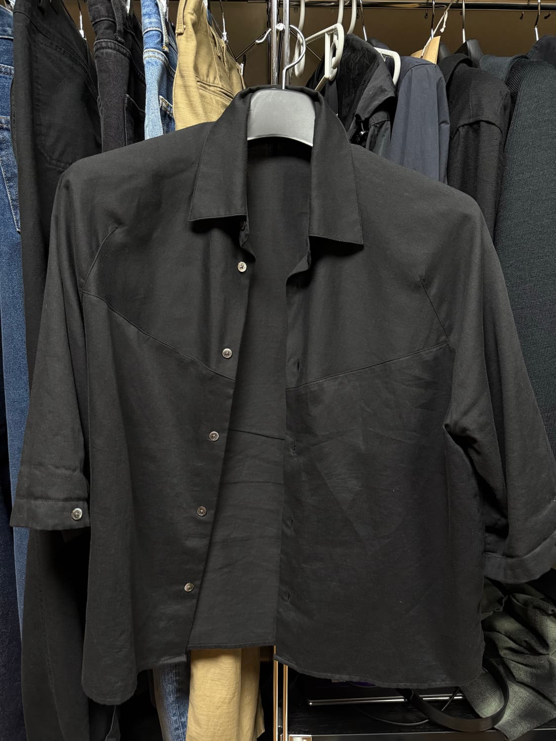 아이엘 aieul Rad Shirts_Black 48 상품이미지4