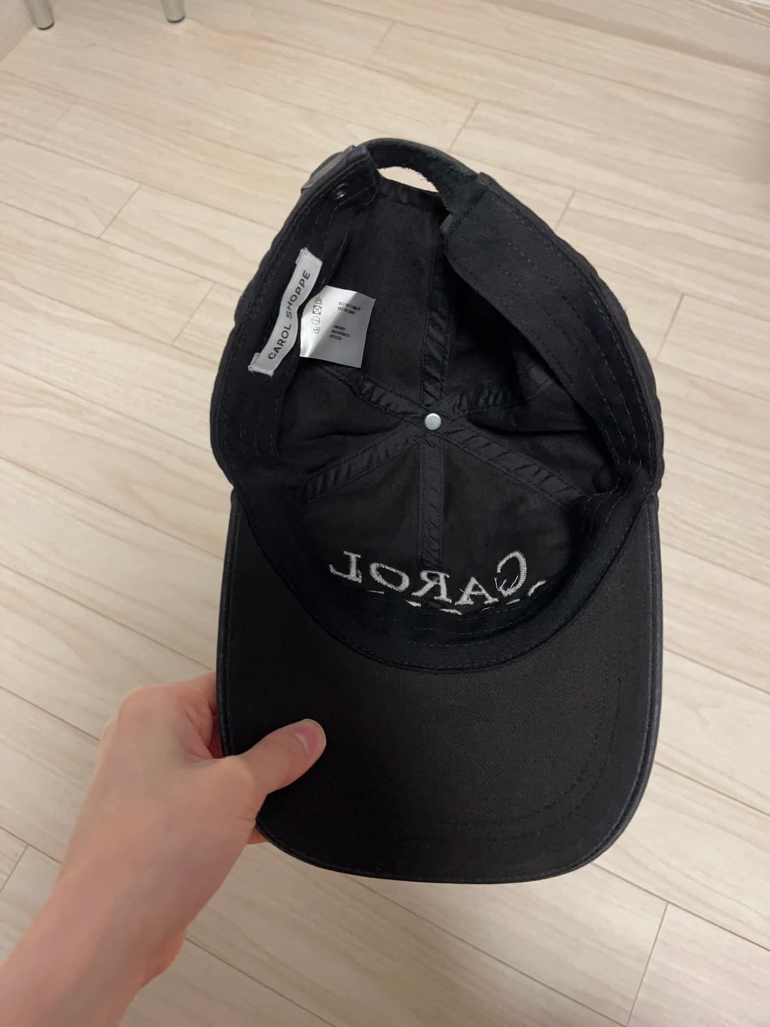 캐롤쇼페 로고 볼캡 상품이미지3