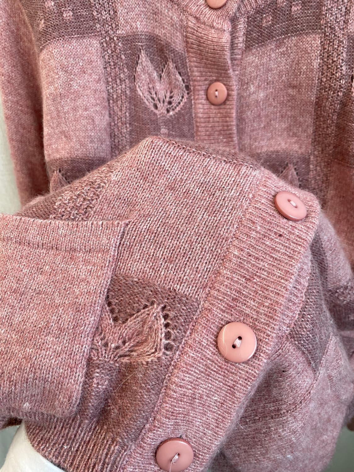 ELEGANCE FASHION 울혼방 가디건(L) 상품이미지4