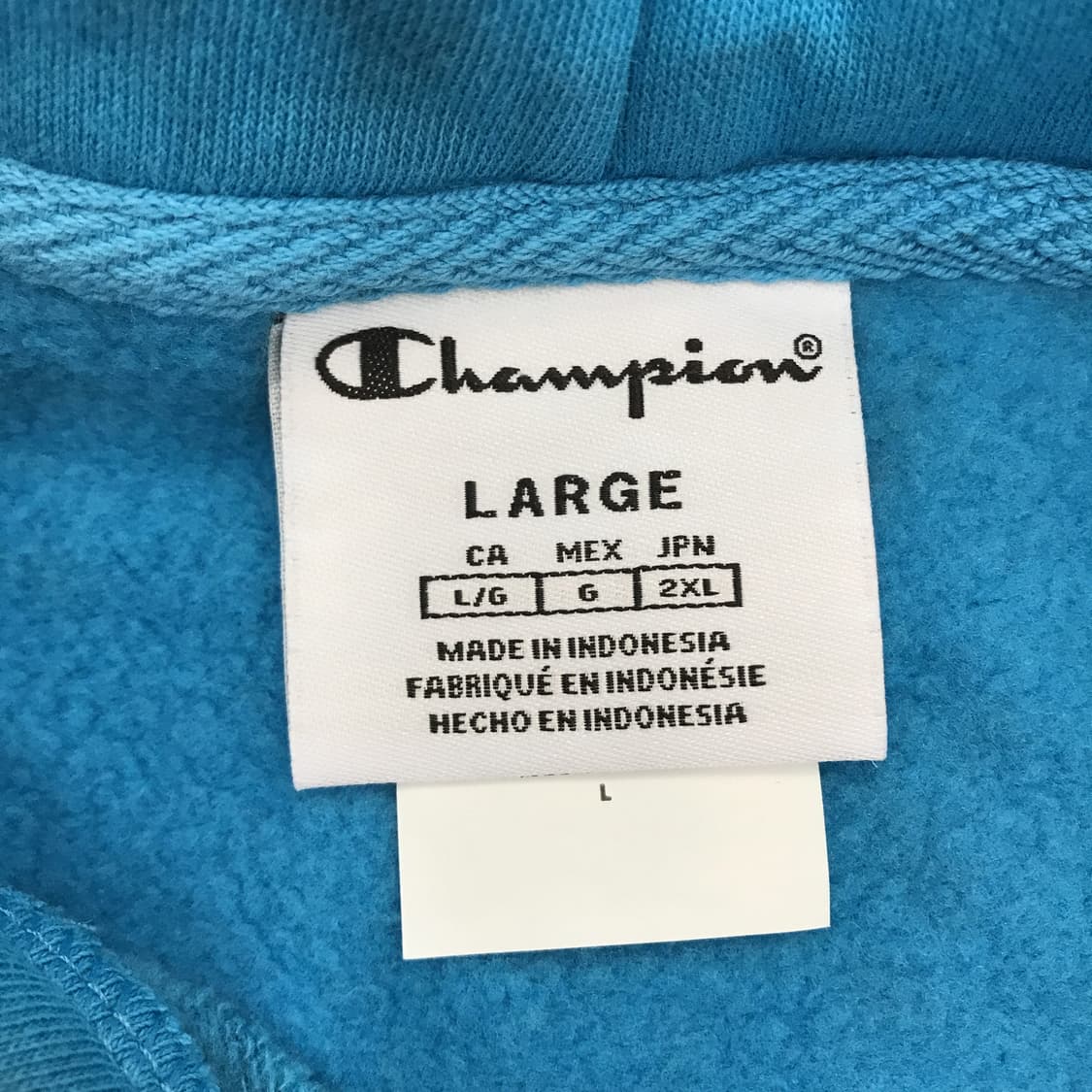 챔피온 갤럭시 타이다이 후드 [2XL] 상품이미지5