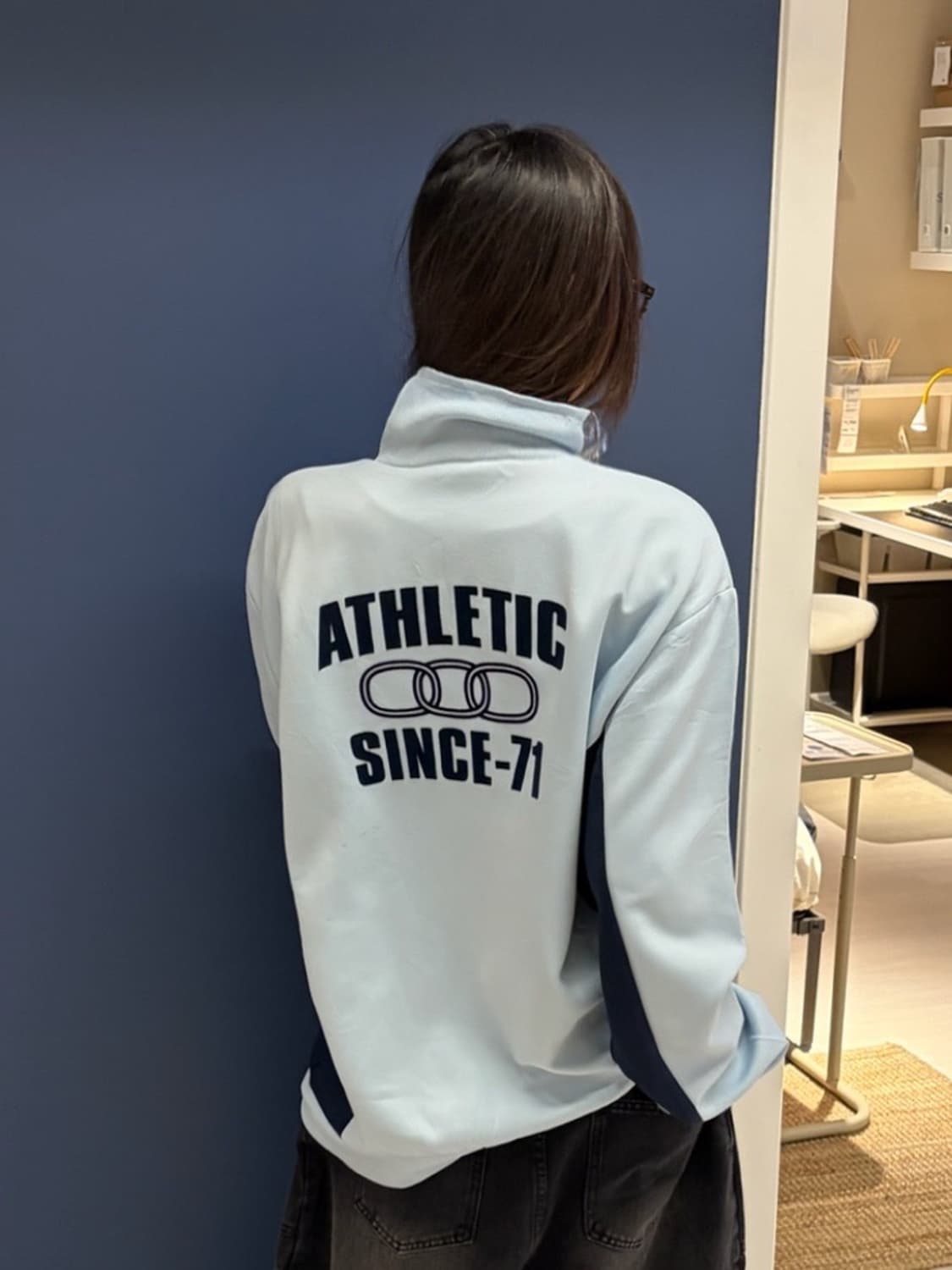 90s NIKE 올드스쿨 올림픽 져지 트랙탑 상품이미지1