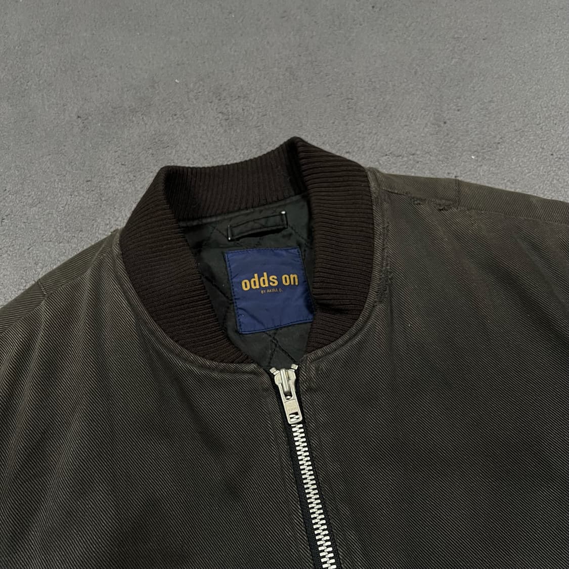 80's 이세이 미야케 ODDS ON by Akira O 봄버 자켓 상품이미지4