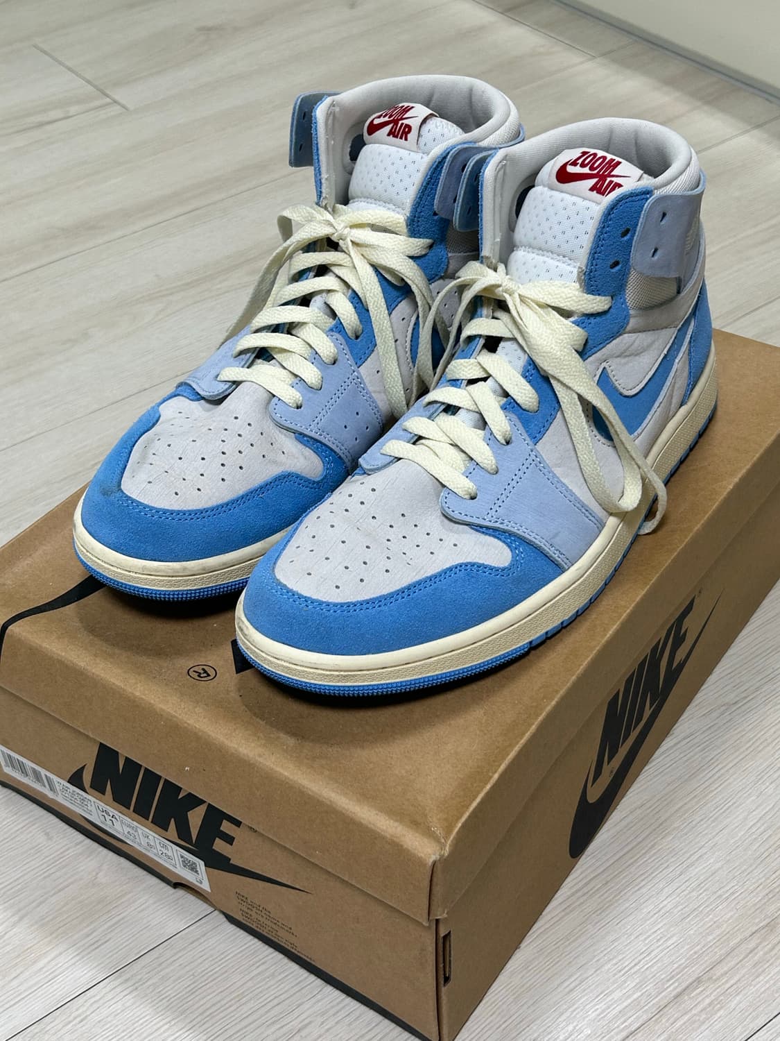 (280) 조던 1 줌 에어 컴포트 2 팬텀 유니버시티 블루 (W) 상품이미지1