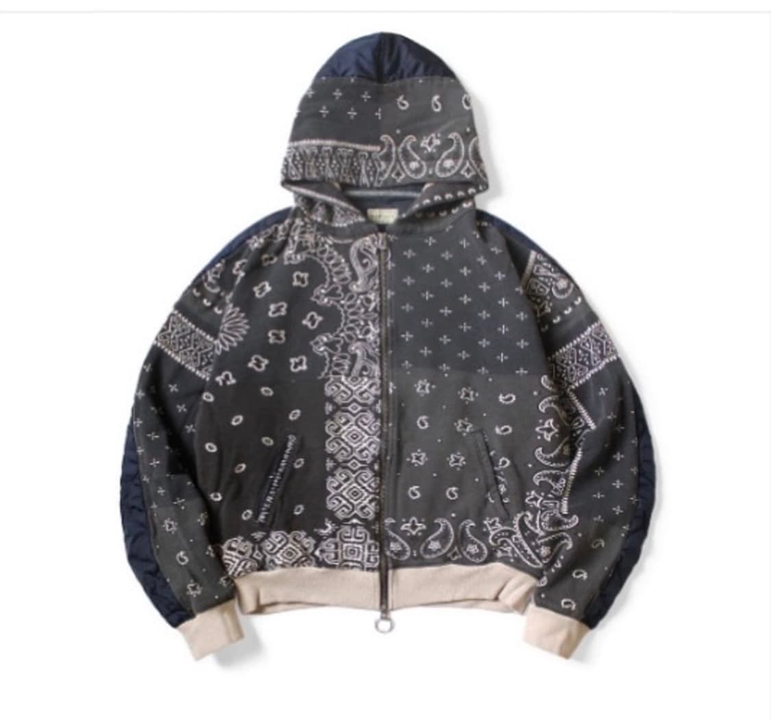 Kapital 캐피탈 반다나 후드집업 3사이즈  상품이미지1