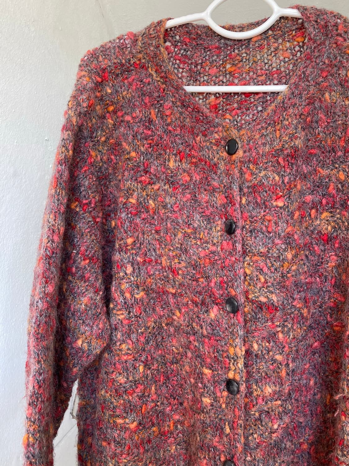 울 100% 핸드메이드 가디건 상품이미지2