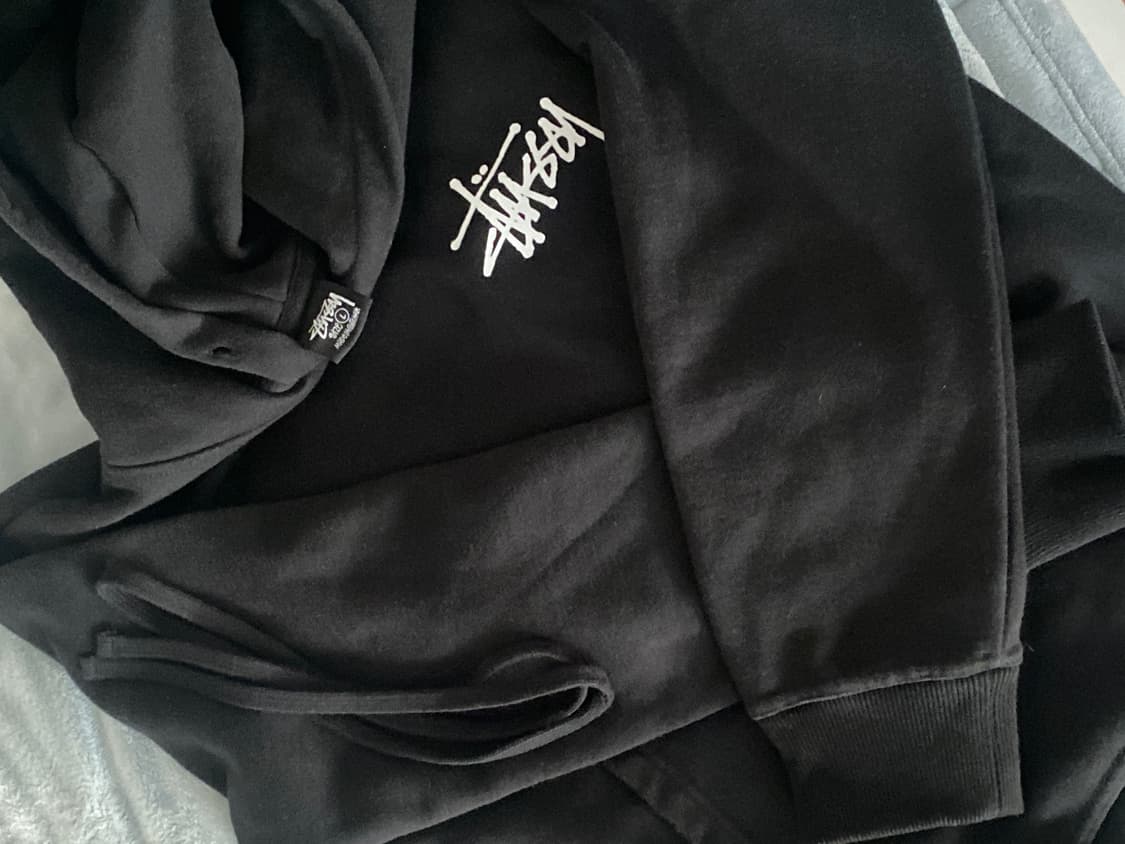 급처 스투시 후드티 블랙 L 상품이미지3