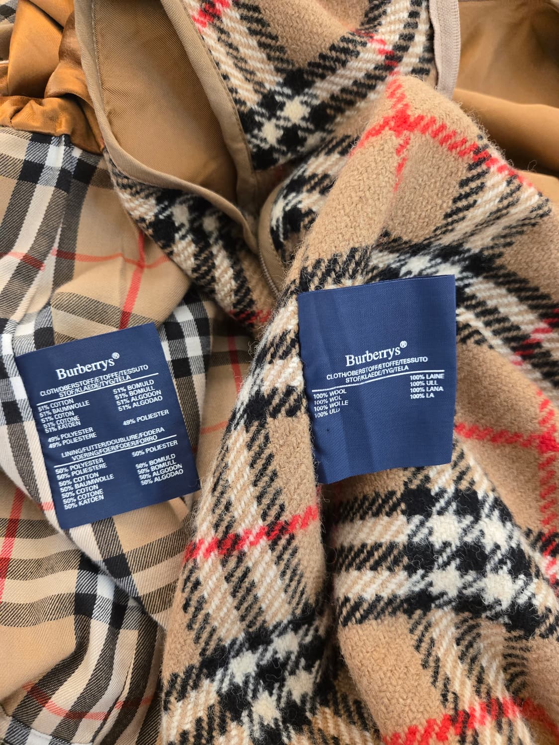 버버리 헤리티지 트렌치코트 (탈착 내피)베이지 52 상품이미지5