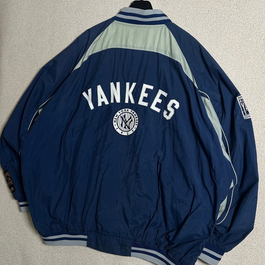  (XL) 90s 쿠퍼스다운 양키스 빅로고 자켓 상품이미지2