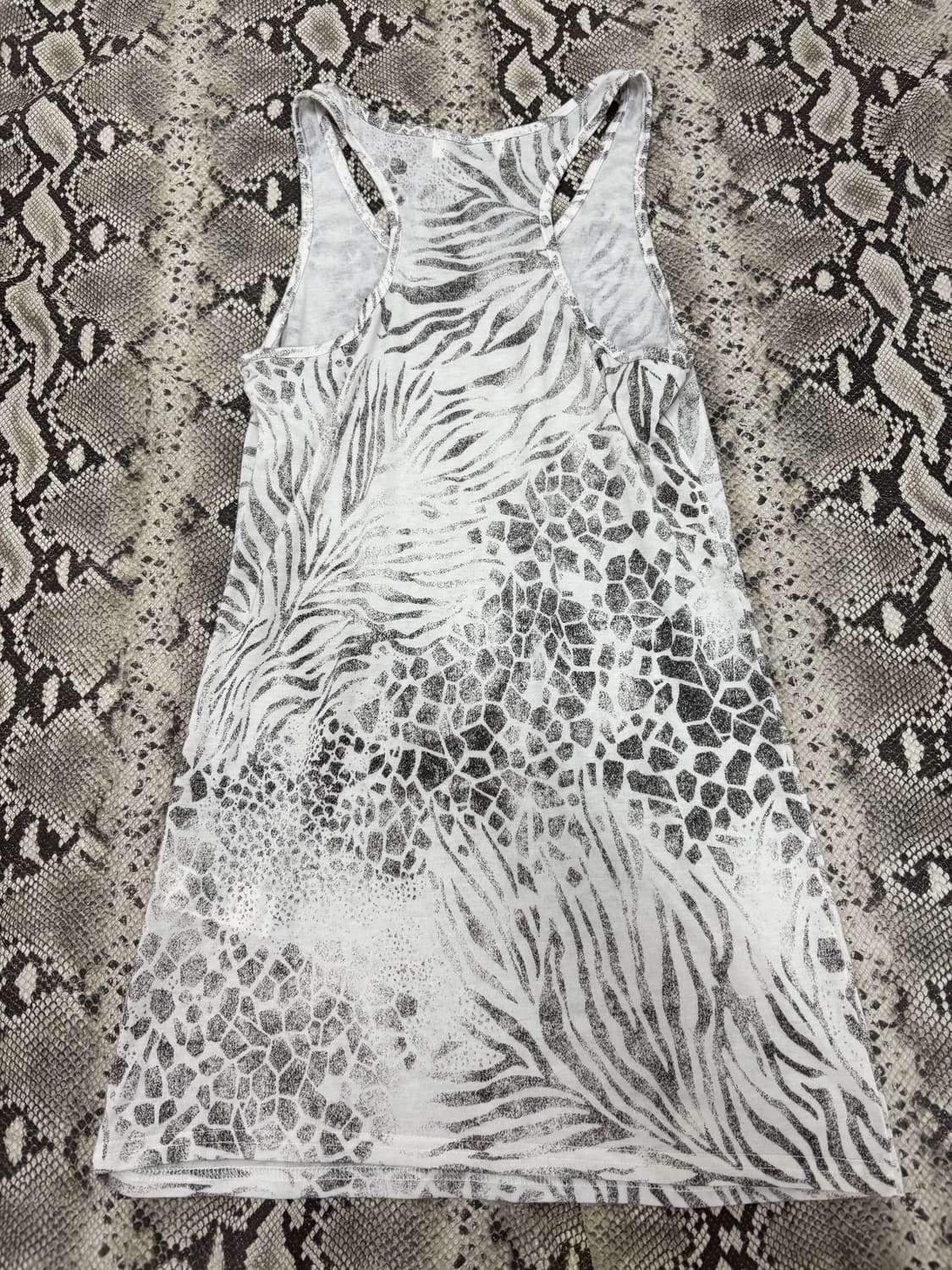“MOUSSY” 00’s Print Zebra Pattern Sleeve 상품이미지6